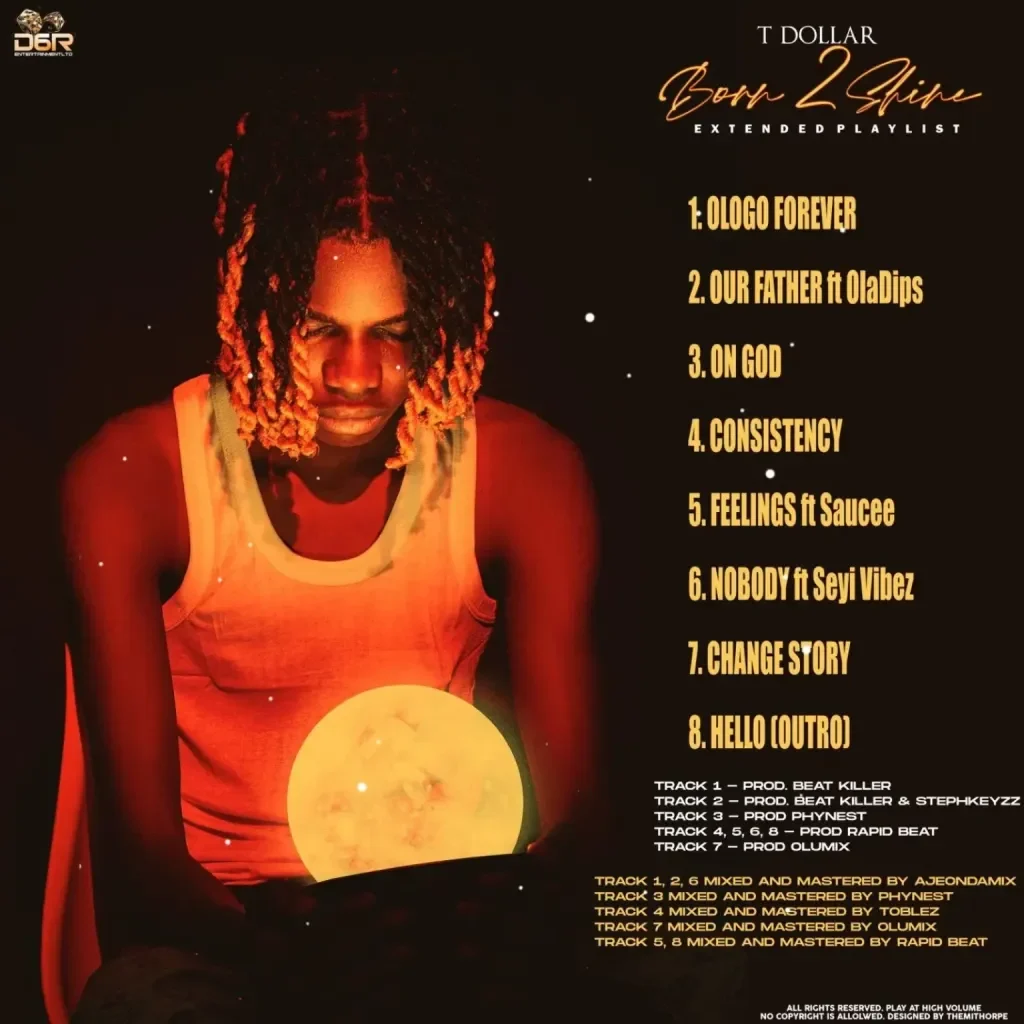T Dollar Born 2 Shine EP
